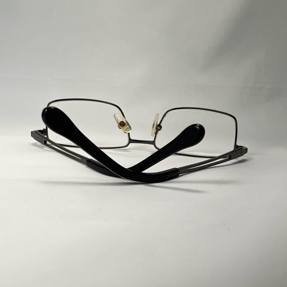 Champion Gunmetal Grey Rectangle Eyeglasses - Frames Only - Picture 7 of 7